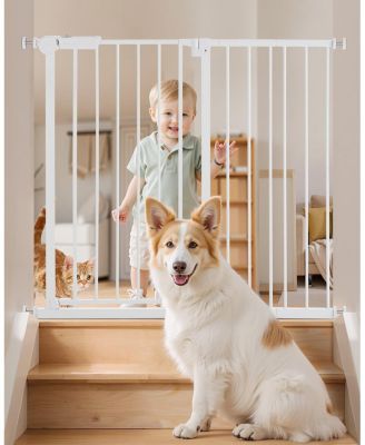 Adjustable Pressure-Mount Safety Gate, 26"-40" Wide, 36" High