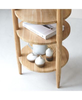 Poline shelving unit in teak 170