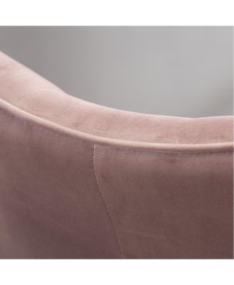 Contemporary Silky Velvet Tufted Button Back Accent Chair