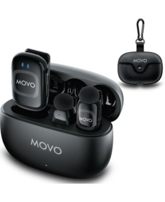 NanoMic Wireless Lavalier Microphone System with Charging Case (3.5mm) - for DSLR and Mirrorless Cameras