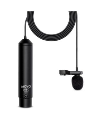 LV8-C Broadcast-Quality XLR Lavalier Mic - Cardioid Condenser
