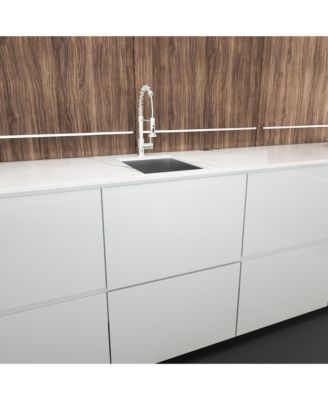 14x18x9inch Undermount Kitchen Sink Single Bowl Stainless Steel 16 Gauge Deep Basin