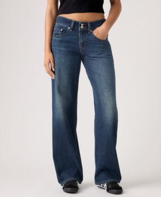 Women's Super Low Rise Loose Fit Jeans