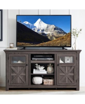 Streamdale Farmhouse TV Stand, Modern Farmhouse Media Console, 60"W x 31"H