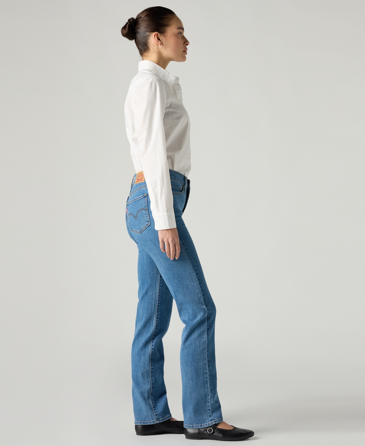 Levi's Juniors' Shaping Straight Leg Jeans