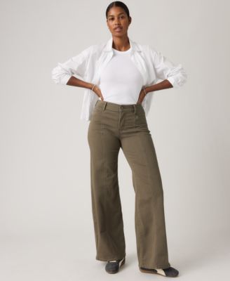 Women's 318 Seamed Wide-Leg Jeans