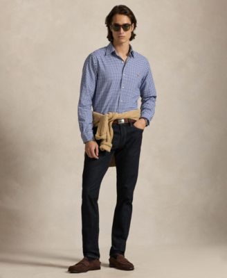 Men's Long-Sleeve Oxford Shirt