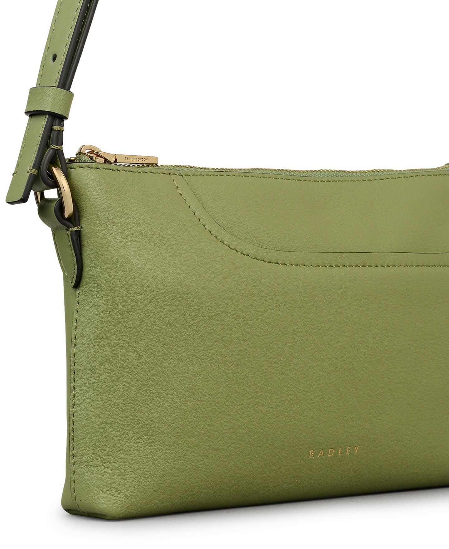 Женская мини-сумка Radley London Pockets на плечо с молнией, цвет: Apple — фото 4