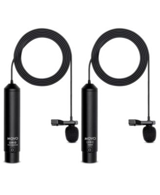 LV4-C Cardioid XLR Lavalier Microphone - Phantom Powered