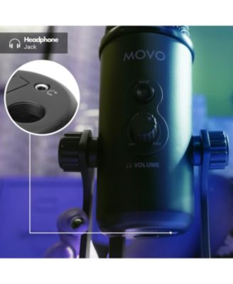 UM700 Desktop Studio USB Microphone with Stereo, Cardioid, Omnidirectional, and Bi-Directional Polar Patterns