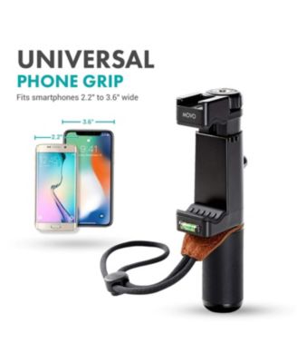 Vlog Kit V7 - YouTube Starter Kit with Grip, Stereo Microphone, Light, and Wireless Remote