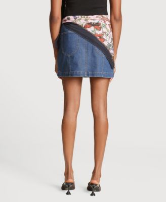 Women's Side Panel Mini Skirt