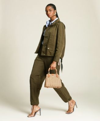 Women's Mock Neck Track Jacket