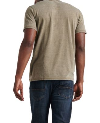 Men's Venice Burnout Notch Short Sleeves T-shirt