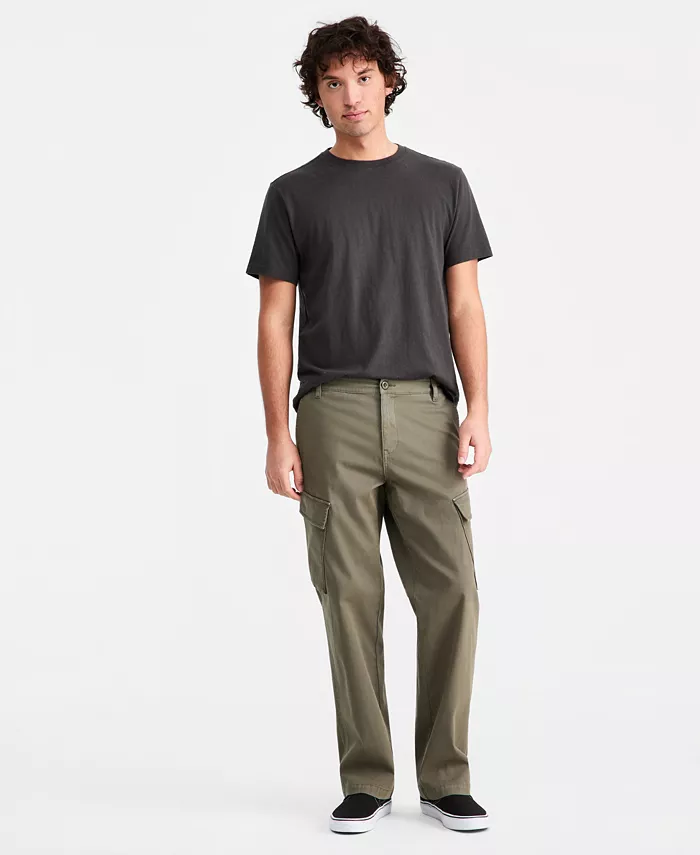 Men's Cotton-Blend Angled Cargo Pants - thumbnail 5