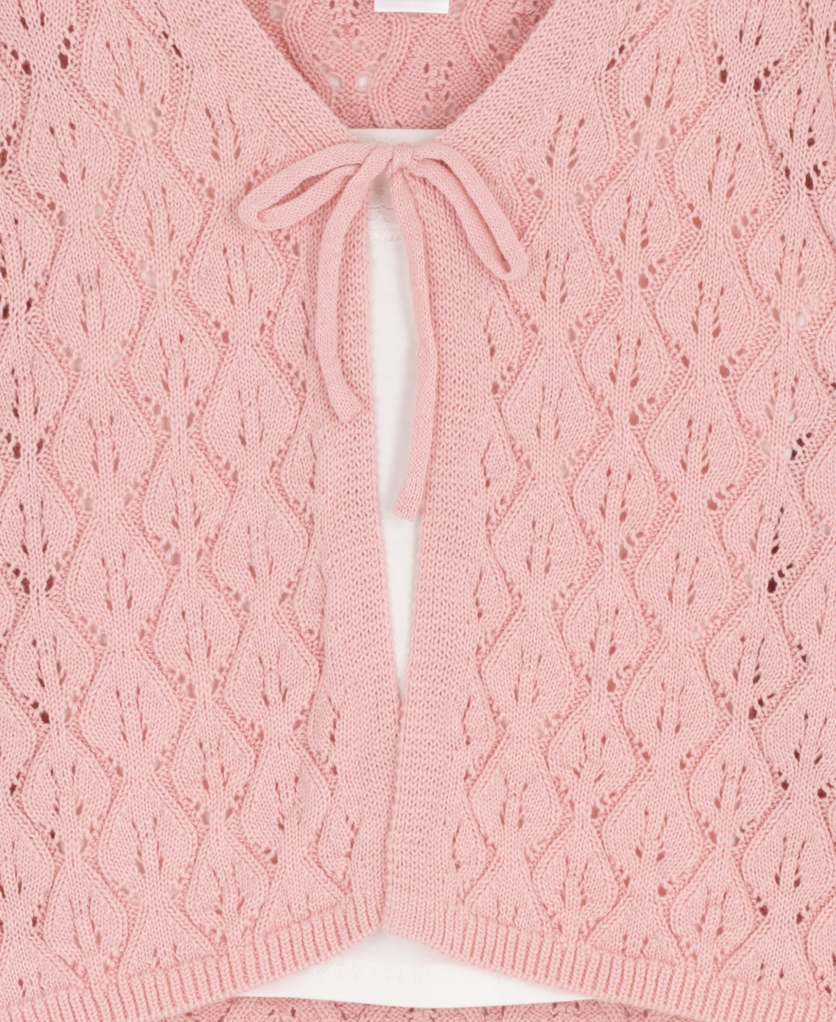 Rare Editions Girls' 7-12 Long-Sleeve Crochet Cardigan, Cami and Skort, 3-Piece Set