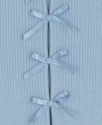 Girls' 7-12 Long-Sleeve Cardigan Sweater, Cami and Pants, 3-Piece Set