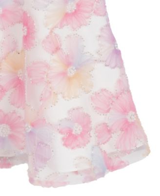 Girls' 7-16 Beaded Soutache Halter Dress