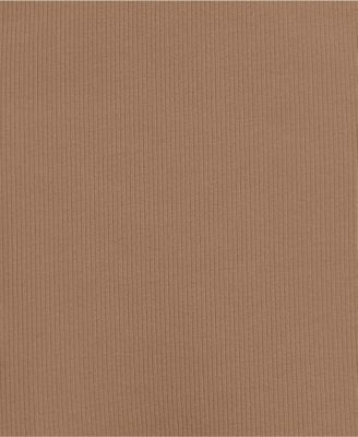 Women's Knit Rib Mock Neck Dress