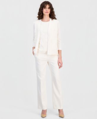 Women's Open-Front Floral-Appliqu&eacute; Cardigan