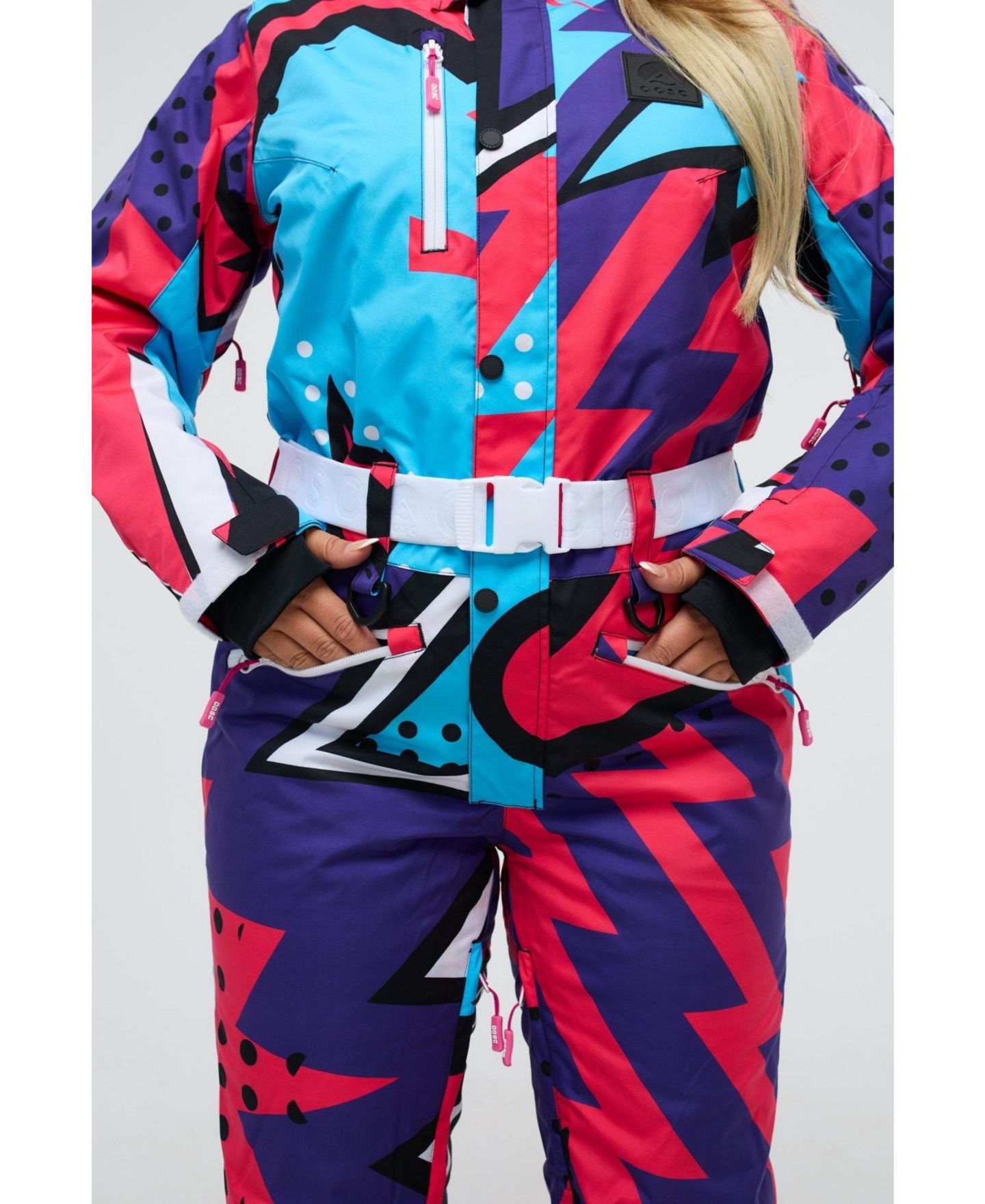 Женские куртки OOSC Fresh Prince Ski Suit, цвет: Разноцветный — фото 24