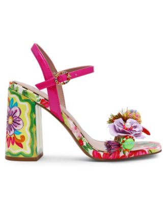 Women's Masen Floral Block Heel Dress Sandals