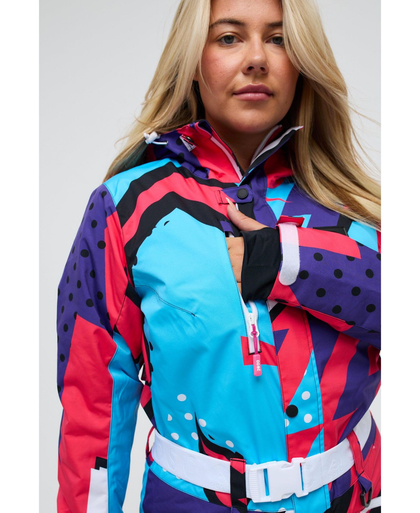 Женские куртки OOSC Fresh Prince Ski Suit, цвет: Разноцветный — фото 40