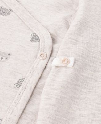 Baby Boys' Printed Top, Footed Pants and Hat, 3-Piece Set