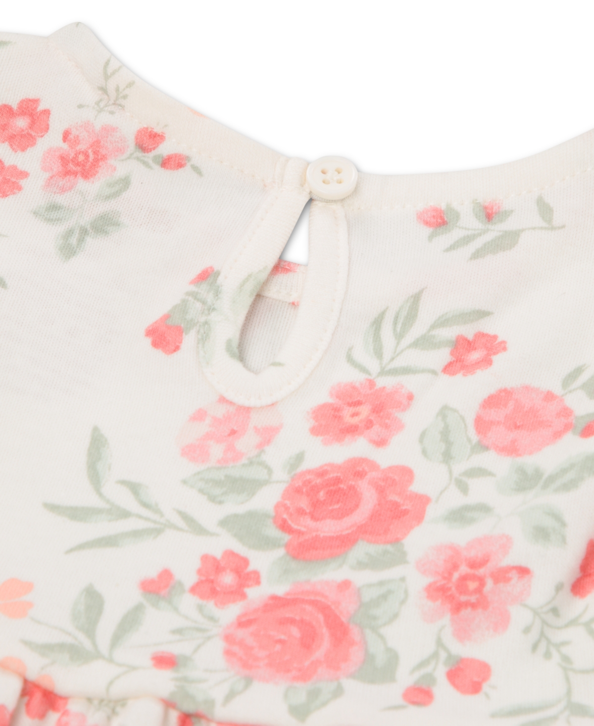 Huggies Baby Girls' All-Over Printed Dress, Cardigan and Matching Bloomers, 3-Piece Set