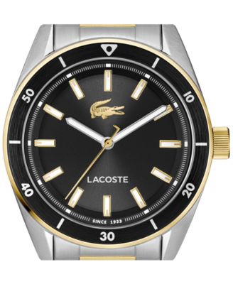 Men's Boston Two Tone Stainless Steel Bracelet Watch, 39mm