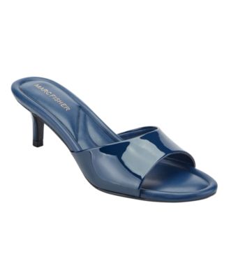 Women's Sagi Slip-On Kitten Heel Dress Sandals