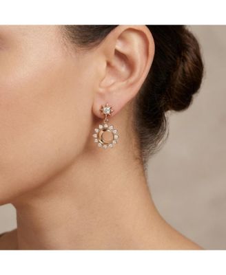 Crystal Celestial Drop Earrings