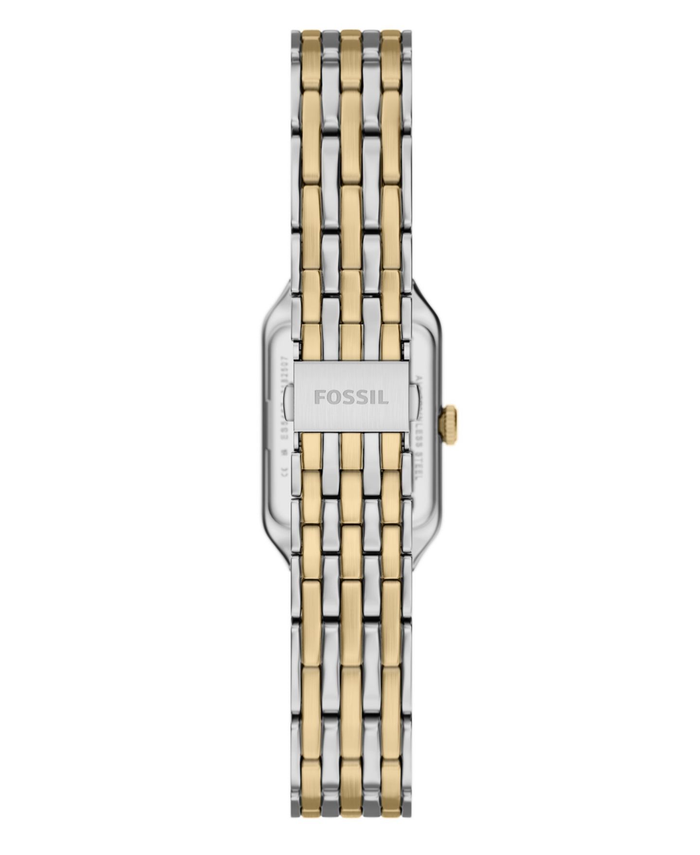 Женские часы Fossil Raquel Three-Hand Two-Tone Stainless Steel Watch, 18mm — фото 2