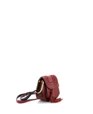 Mini Hudson Handbag Whipstitch Leather