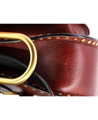 Mini Hudson Handbag Whipstitch Leather