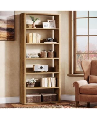 70.9" Tall Bookcase, 6-Tier Open Bookshelves and Bookcases with Storage Shelves, Floor Standing Library Bookshelf