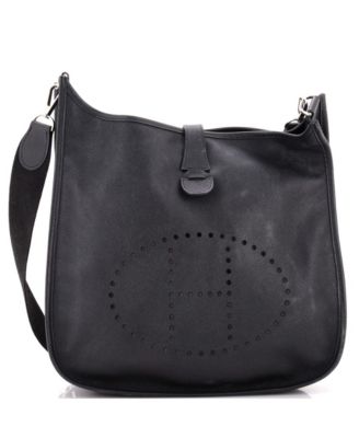 Pre-Owned HERMES GM Evelyne Bag Gen III Epsom
