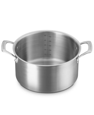 Essential Stainless Steel 6.5-Quart Deep Round Stockpot