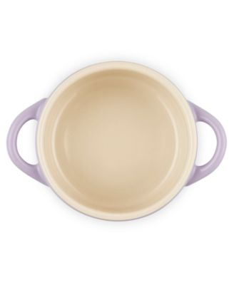 Figural Heart Collection Stoneware 8 oz. Mini Round Cocotte