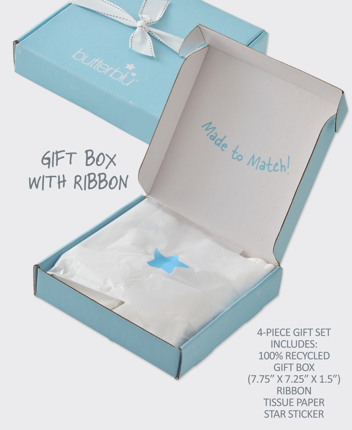 butterblu Baby Boys' or Girls' Take Me Home Layette Gift, 5-Piece Set