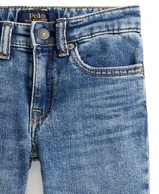 Girls' 2T-6X Flared Stretch Denim Jeans
