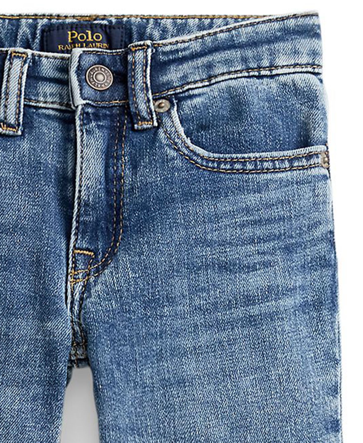 Джинсы Polo Ralph Lauren Flared Stretch Denim Jeans для девочек, цвет: Варёный, вариант 1 — фото 3