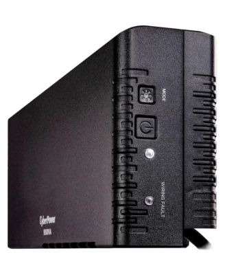 7-Outlet UPS Surge Protector with USB Ports and RGB Lighting