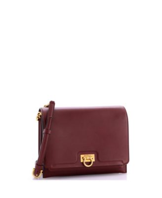 Medium Trifolio Flap Bag Leather