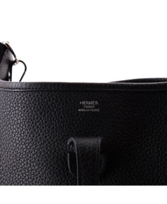 Pre-Owned HERMES PM Evelyne Bag Gen III Clemence