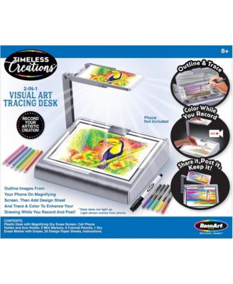 Timeless Creations: 2-In-1 Visual Art Tracing Desk