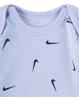 Baby Boys' and Girls' Crewneck Bodysuits and Pants, 3-Piece Set