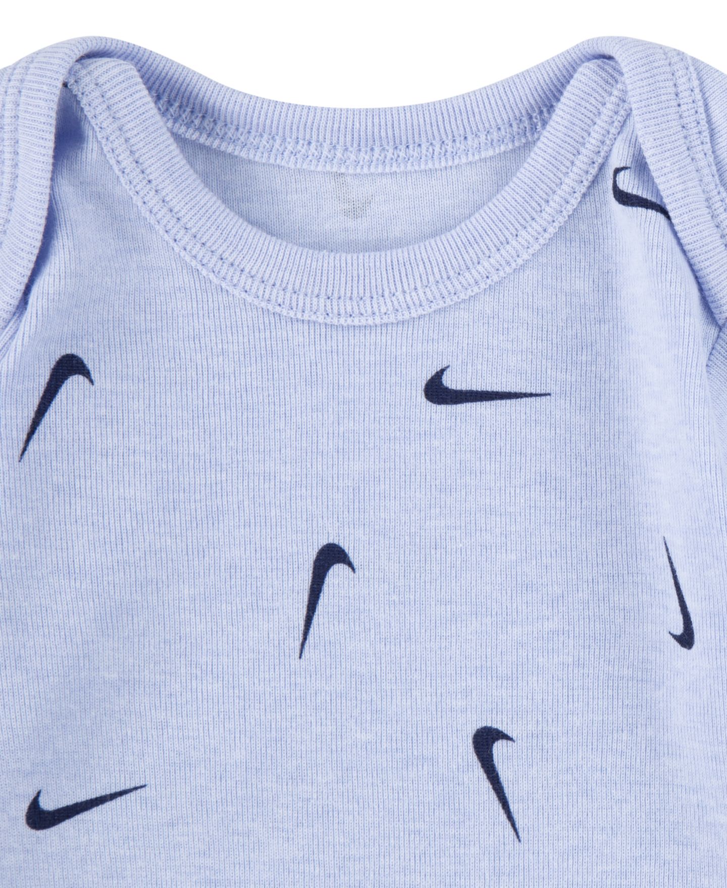 Комплект Nike Crewneck Bodysuits and Pants, 3-Piece Set для малышей, цвет: Синий — фото 6