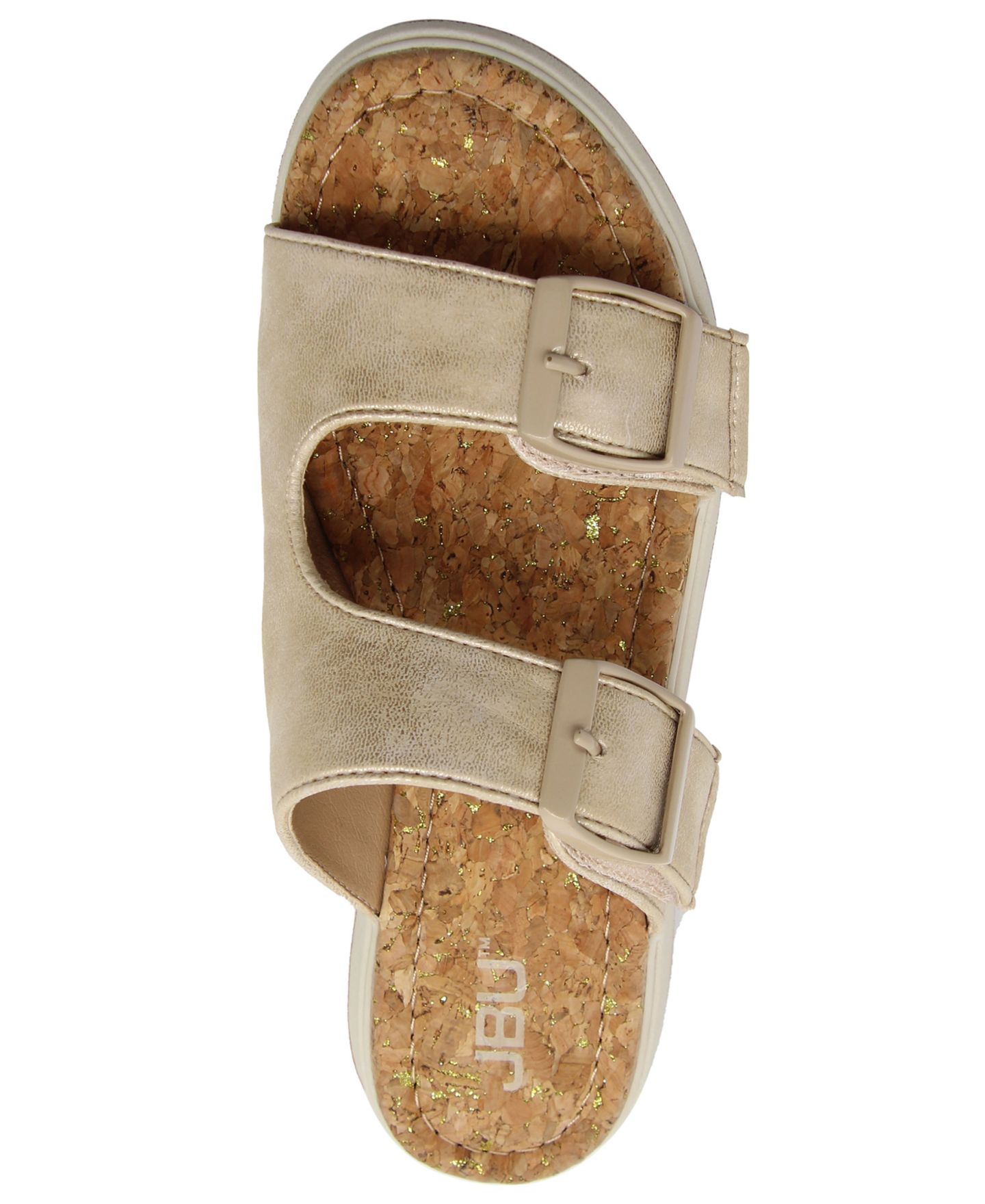 Женские сандалии JBU Kona Casual Wedge, цвет: Серо-коричневый — фото 4