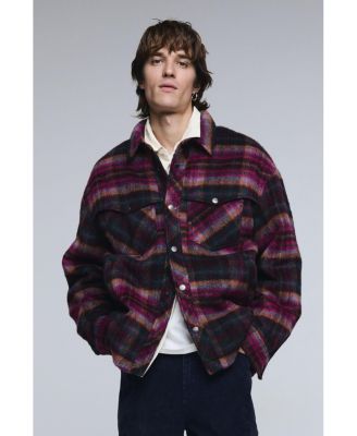 Men's Checkered jacket with pockets